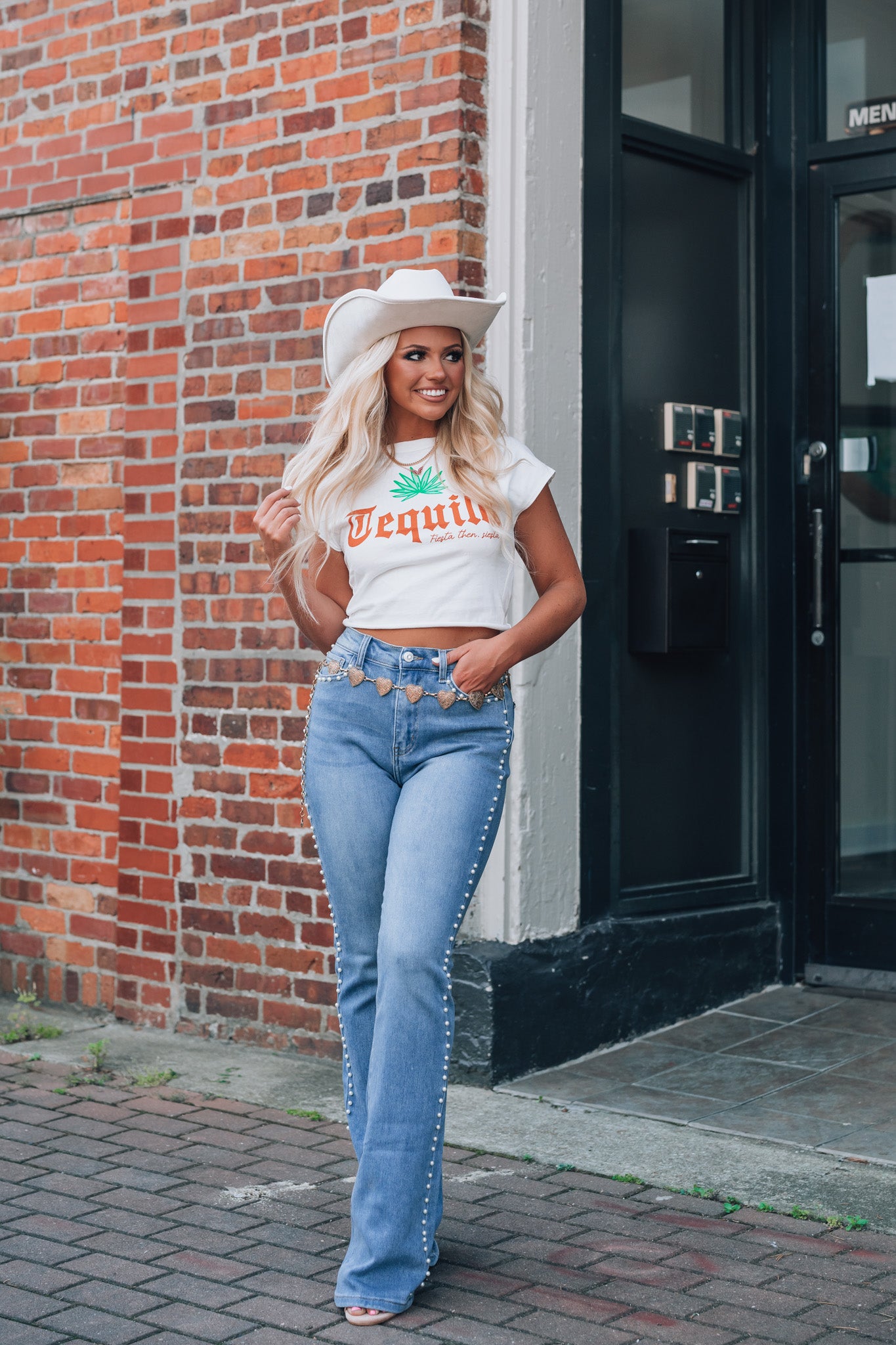 Tequila Fiesta Graphic Tee (Ivory)