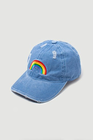 Rainbow Baseball Hat FINAL SALE