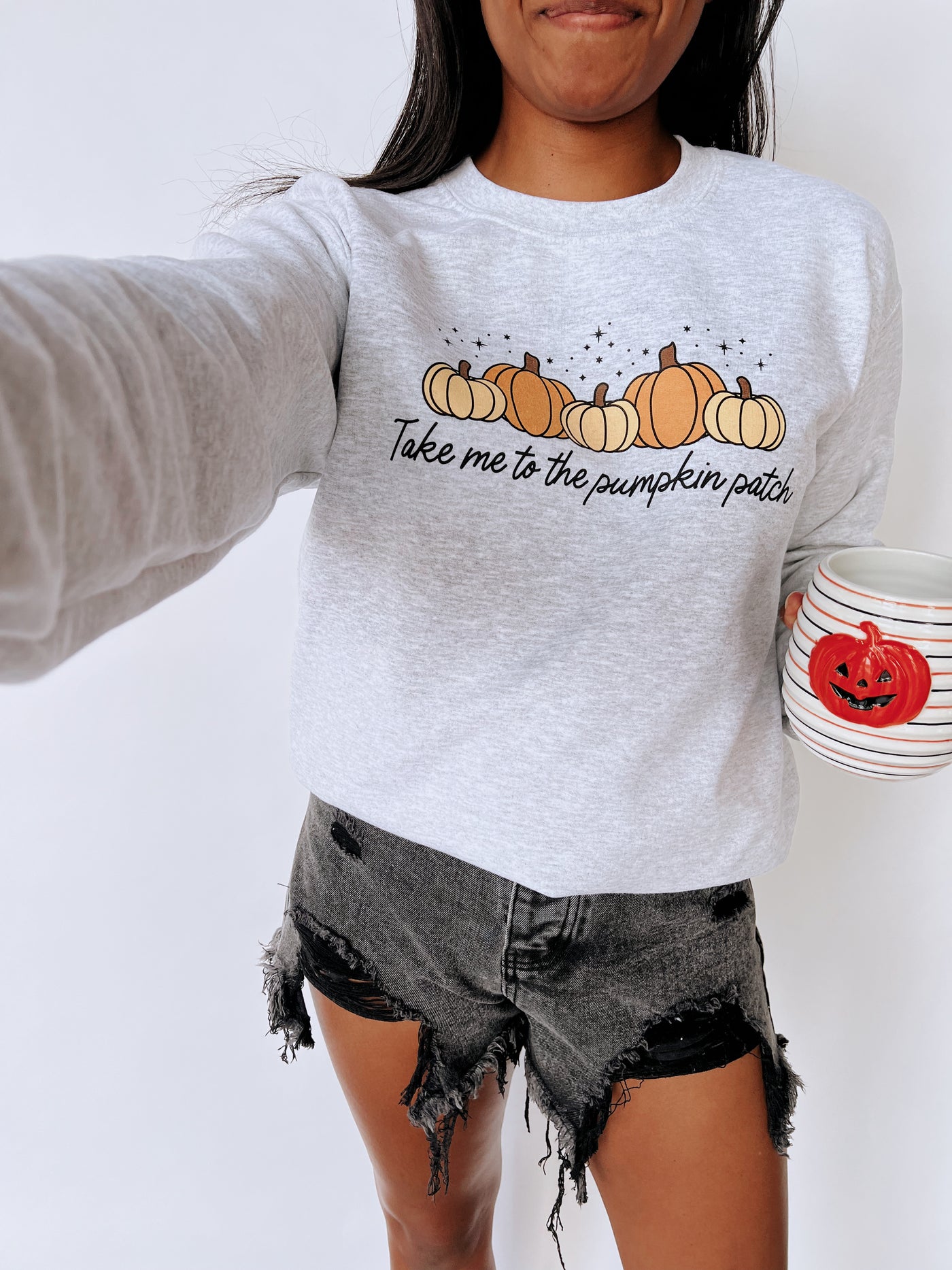 Take Me To The Pumpkin Patch Graphic Sweater