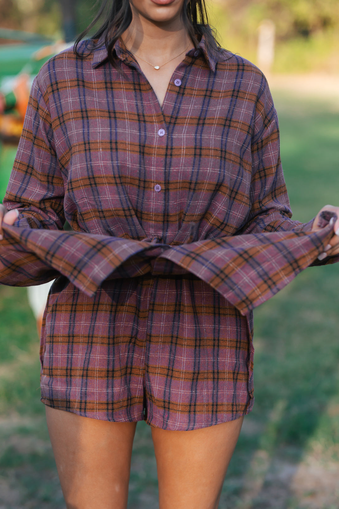Bonfire Plaid Romper Dress – Southern Alternative Bonfire Plaid Romper Dress – Southern Alternative