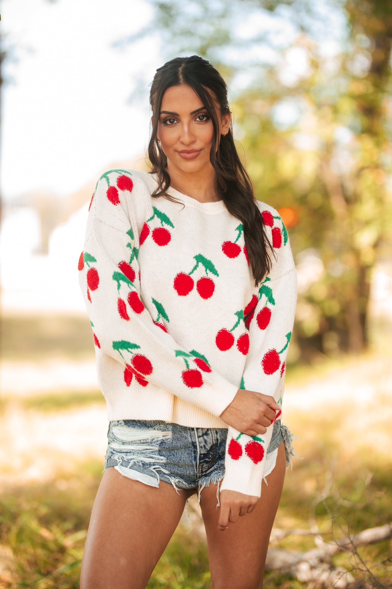 Sweet As Cherries Knit Sweater – Southern Alternative
