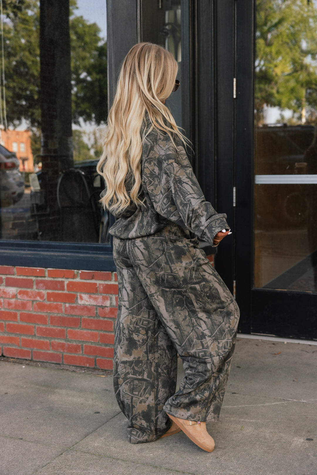 Woodland Barrel Camo Sweatpants
