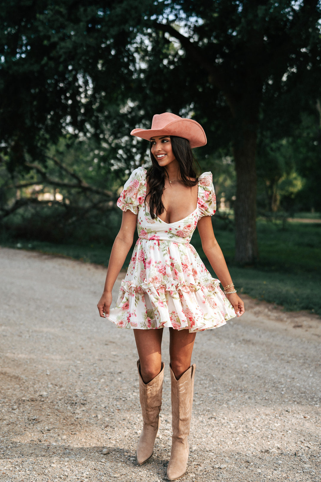 Wild Flower Puff Mini Dress FINAL SALE – Southern Alternative Wild Flower Puff Mini Dress FINAL SALE – Southern Alternative