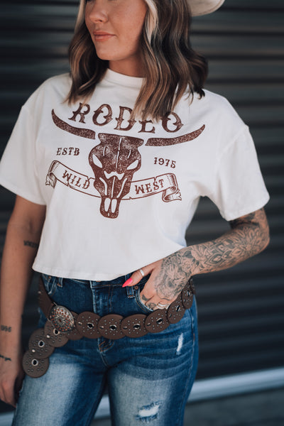 Rodeo Boxy Crop Top