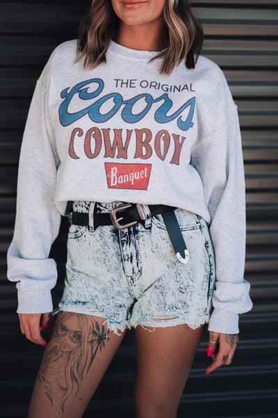 Coors Cowboy Oversized Sweater