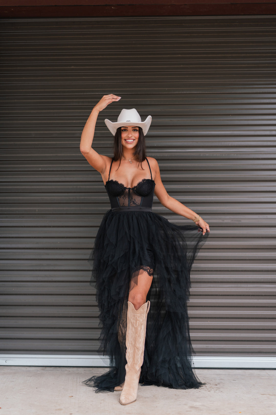 mesh long skirt dress Raven Black Long Mesh Skirt Ella Lisqu
