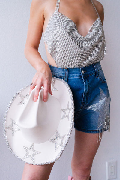 Star Of The Show Cowboy Hat (Ivory)