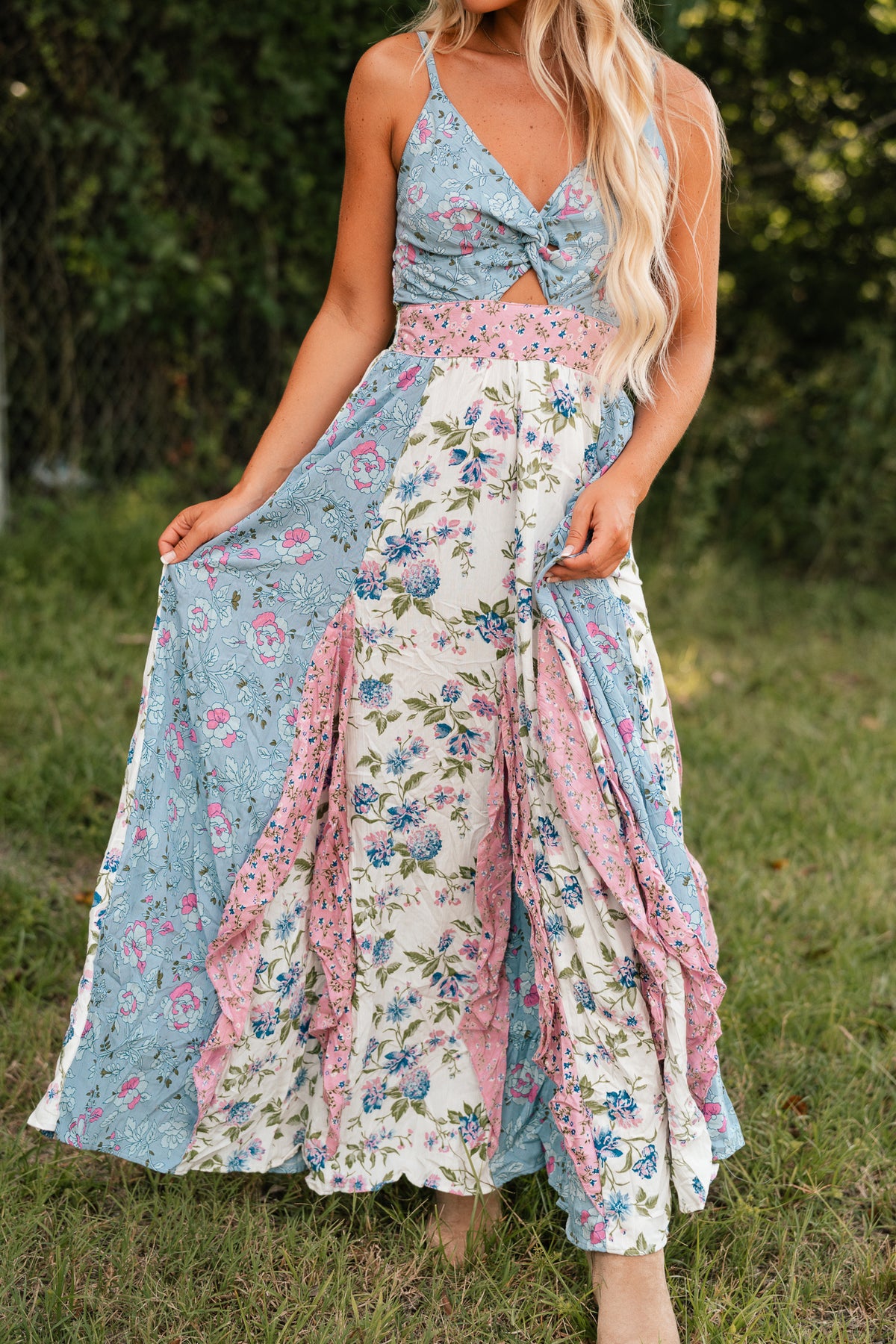 bohemian maxi dress In The Mix Floral Maxi Dress – Southern Alternative