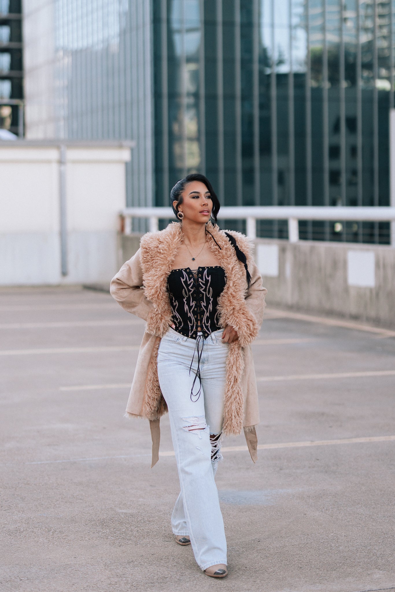 90'S Vintage Super High Rise Flare Jeans – Southern Alternative