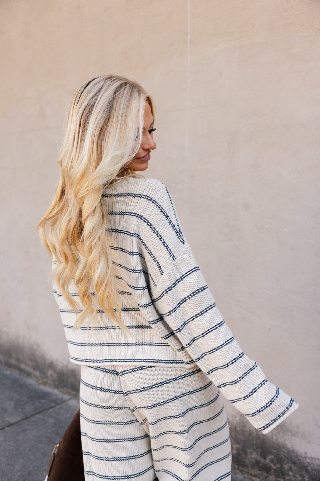 Coastal Cool Striped Knit Sweater