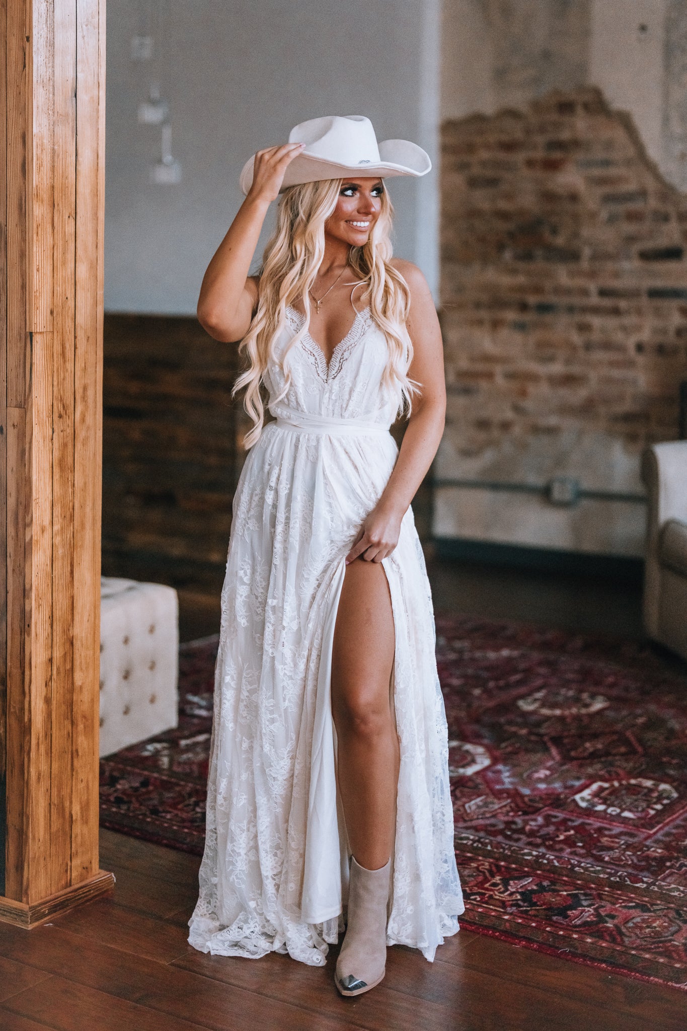 新品　sheller 2way lace stripe long dress 2way lace stripe long dress – shéller / シェリエ