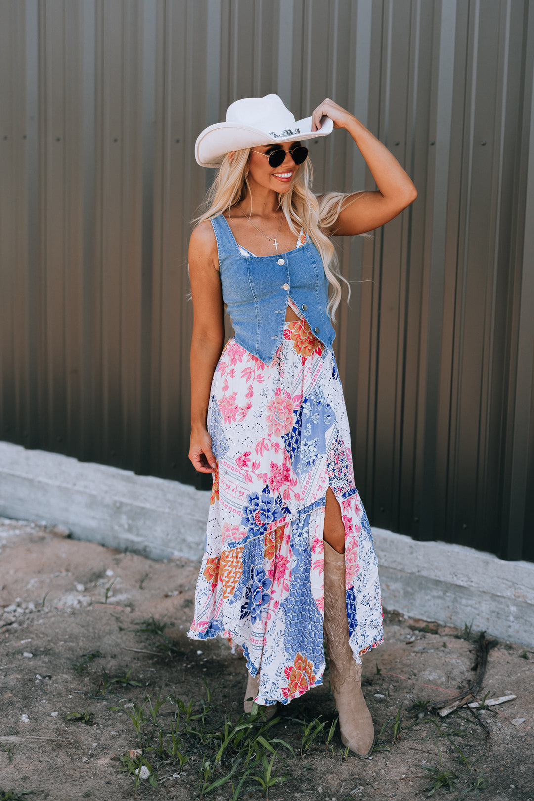 modern calico dress 246 Calico Day Dress