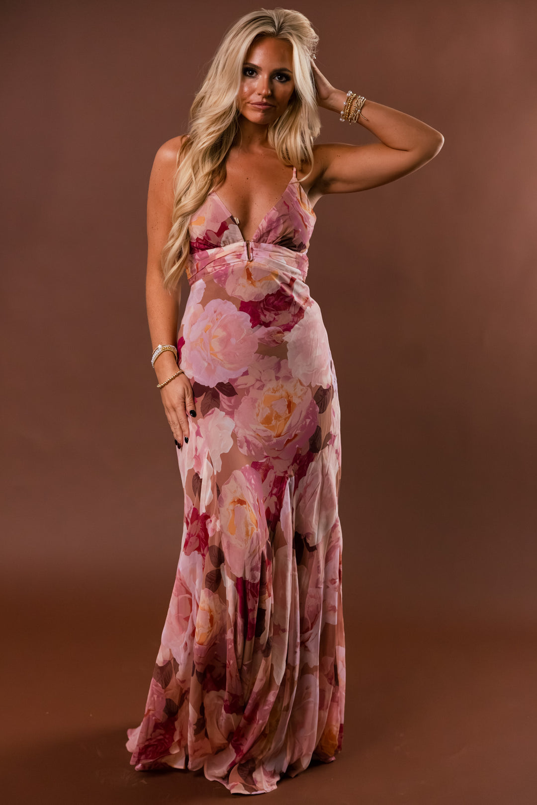 Love Me Wild Floral Maxi Dress
