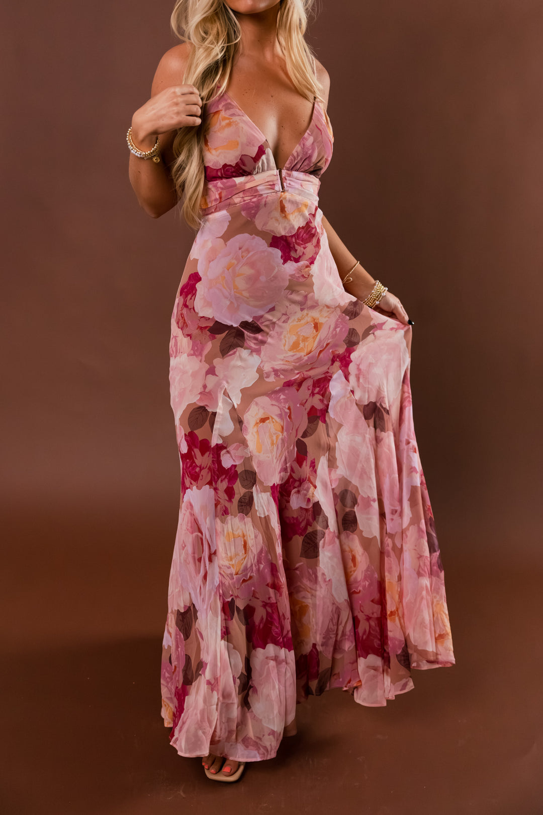 Love Me Wild Floral Maxi Dress