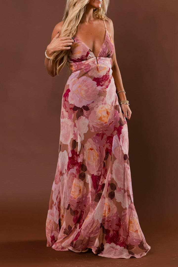 Love Me Wild Floral Maxi Dress
