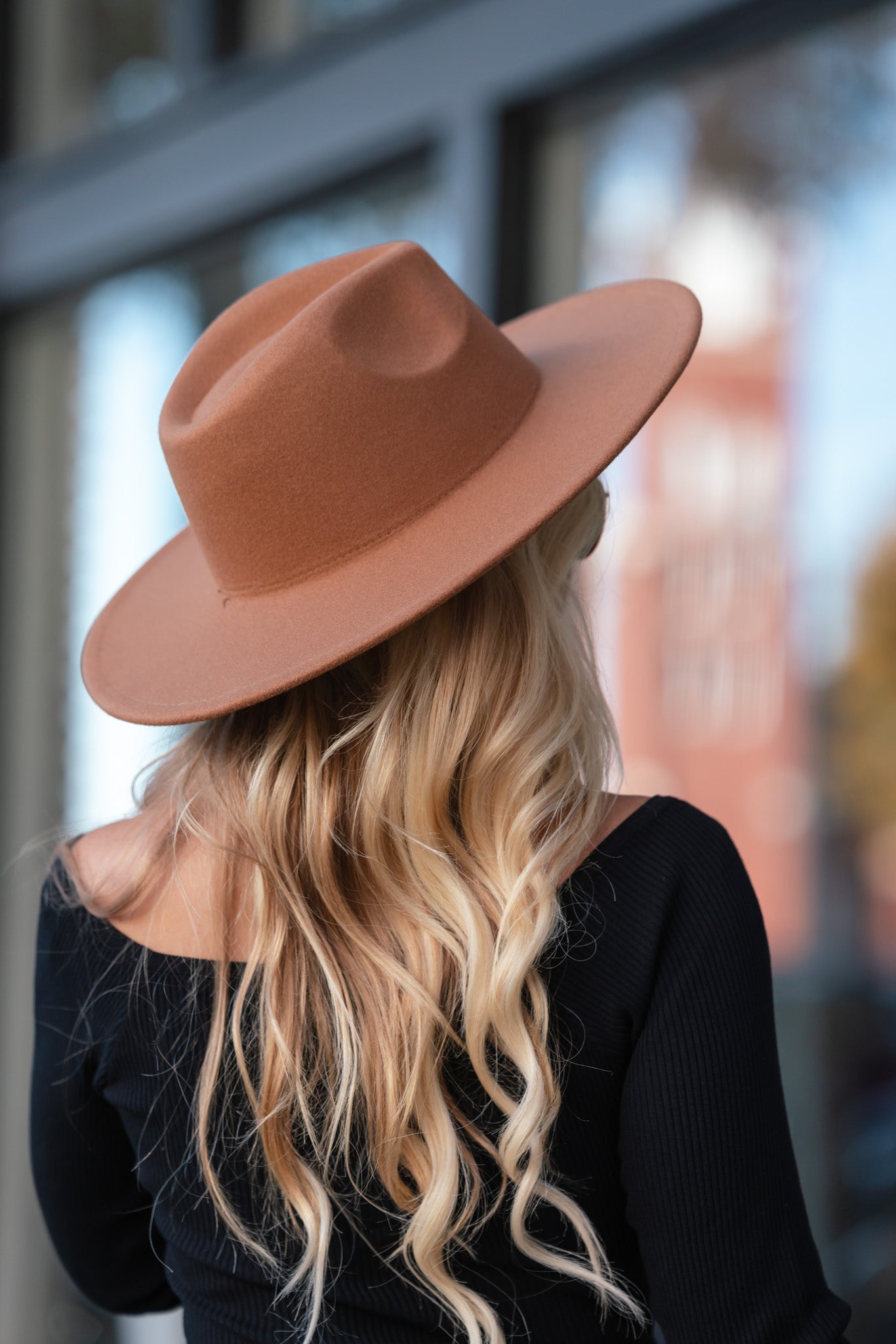 Made For You Wide Brim Hat (Tan)