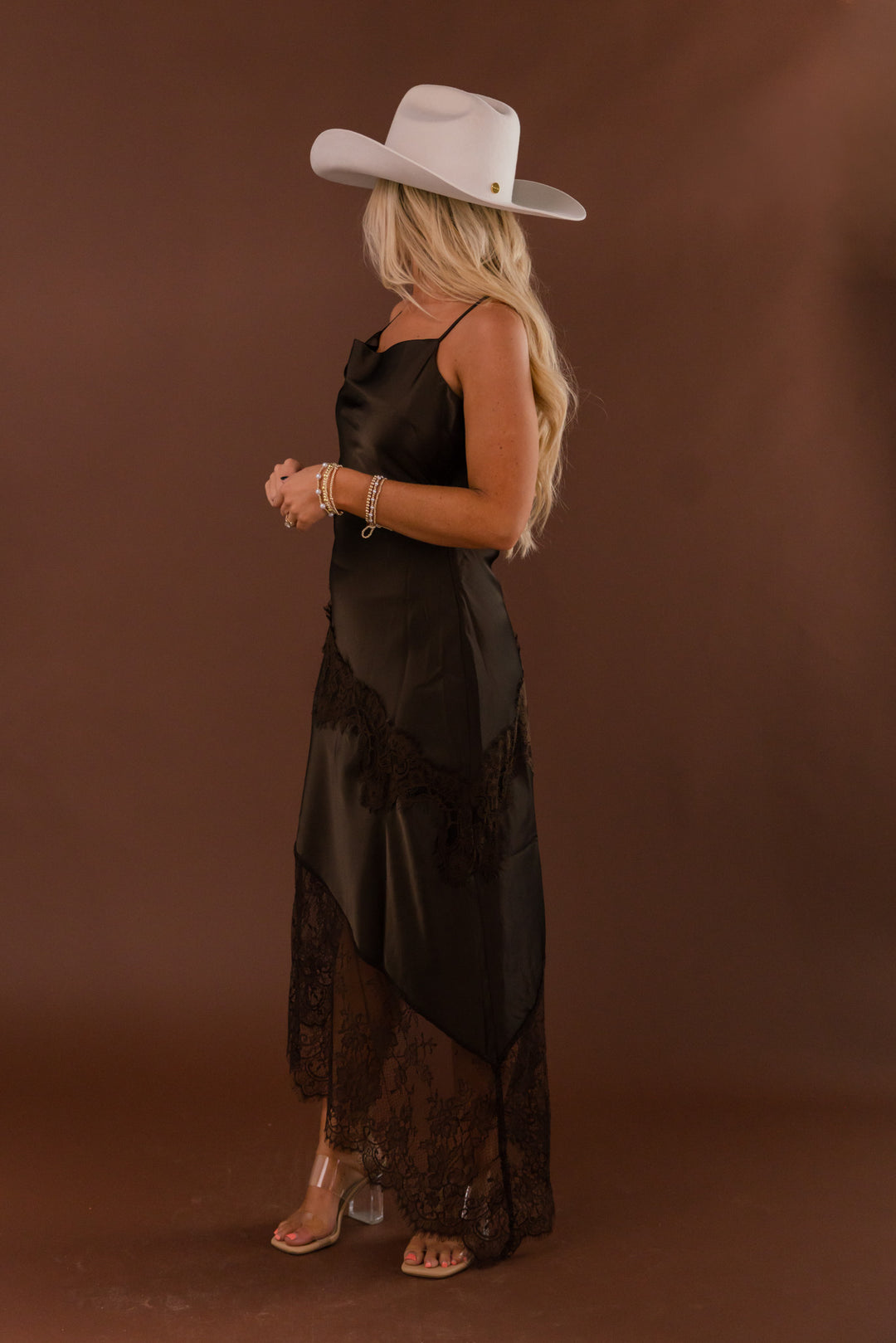 Outlaw After Dark Lace Maxi Dress