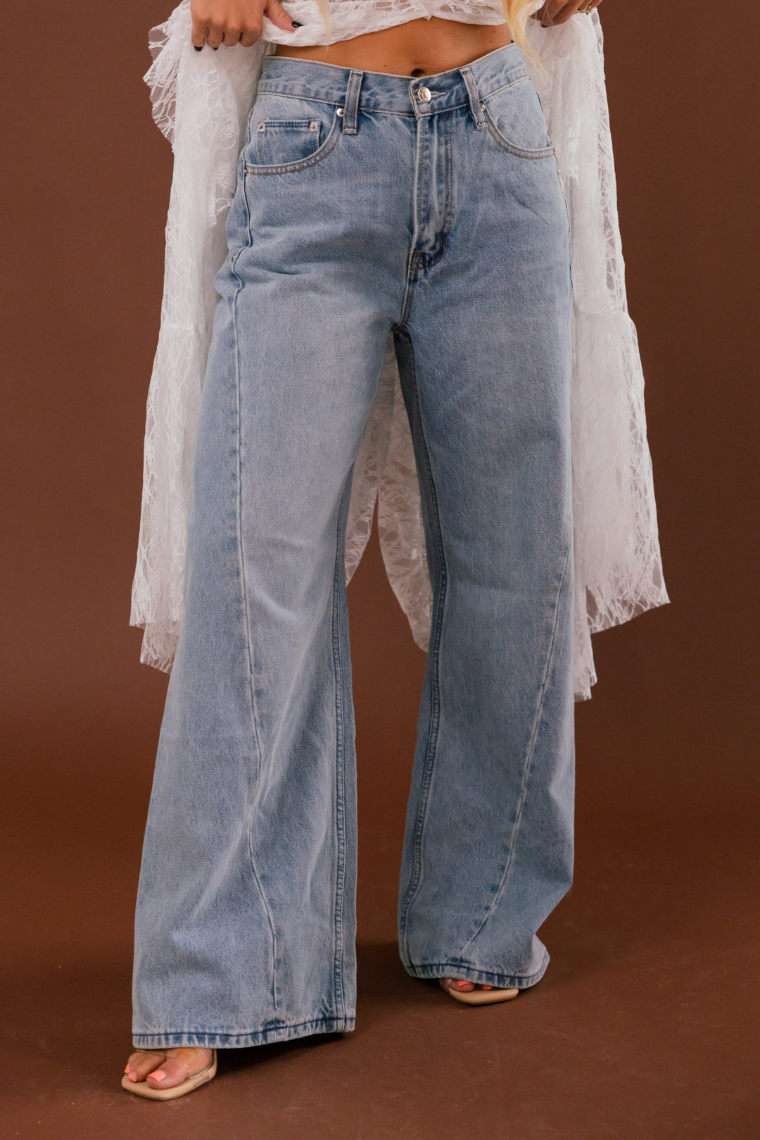 Blue Hour Seam Jeans (Light Wash)