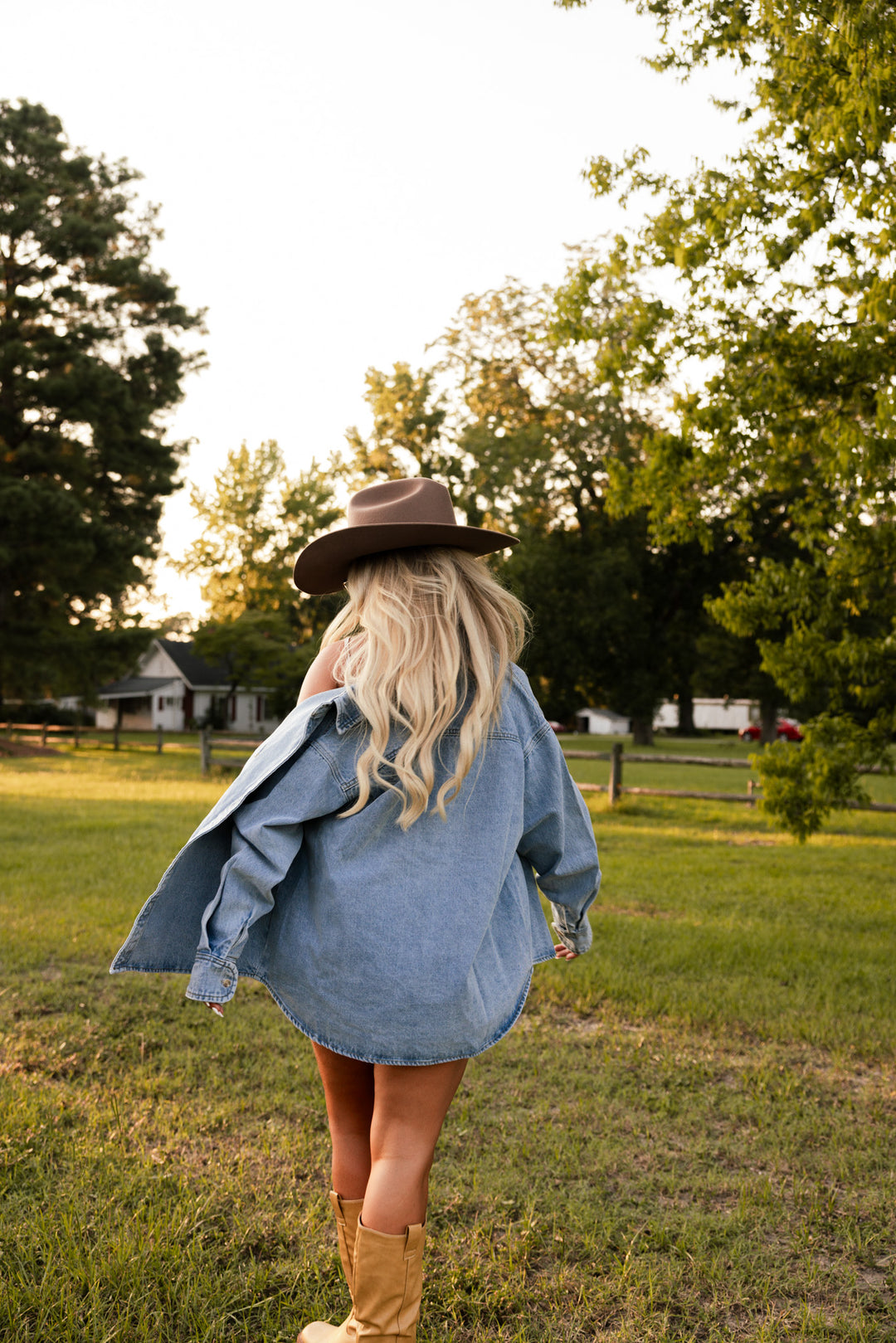 The Off Duty Denim Shirt Jacket