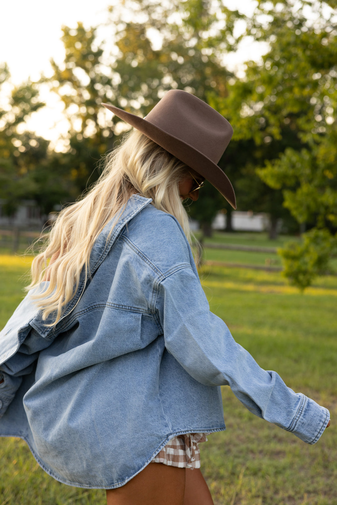 The Off Duty Denim Shirt Jacket