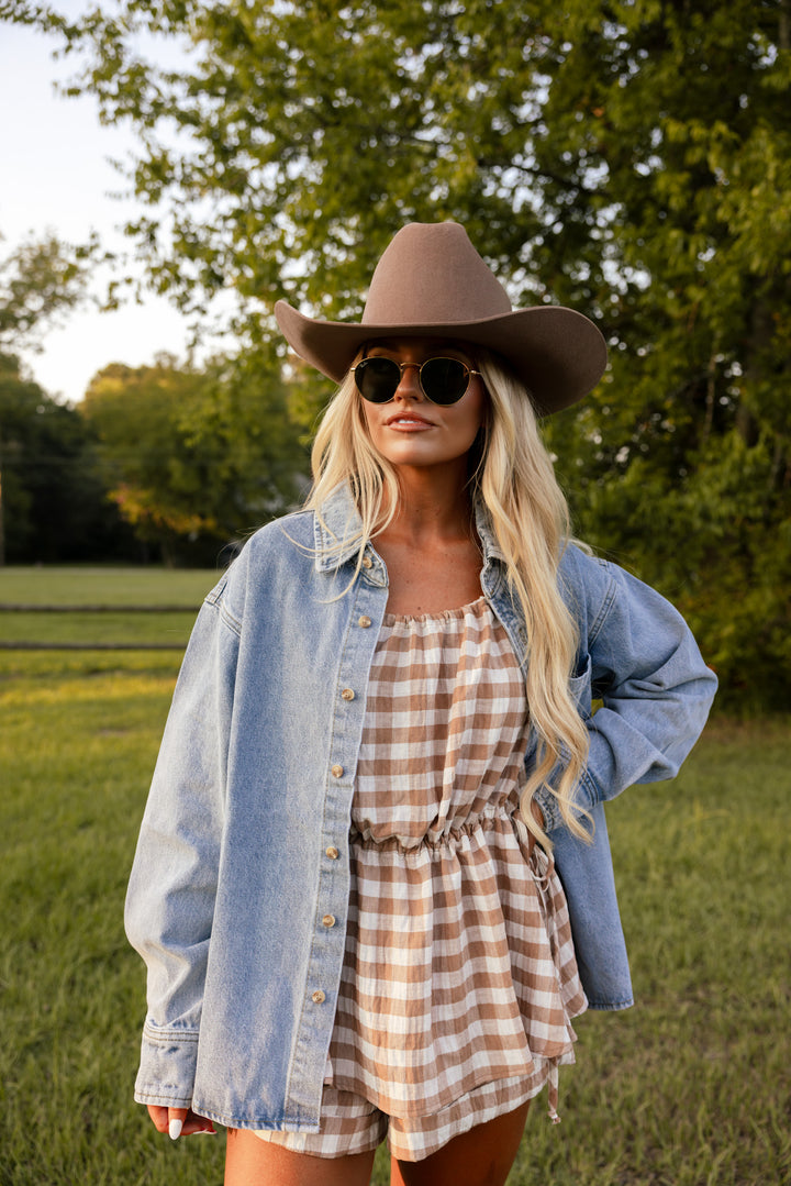 The Off Duty Denim Shirt Jacket