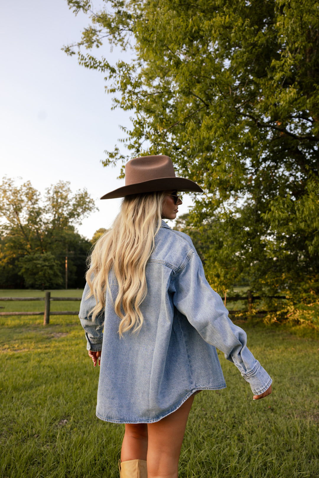 The Off Duty Denim Shirt Jacket