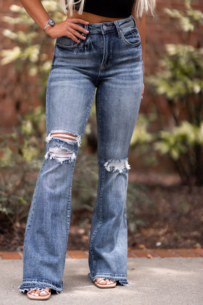 Remi Dark Wash Flare Jeans FINAL SALE
