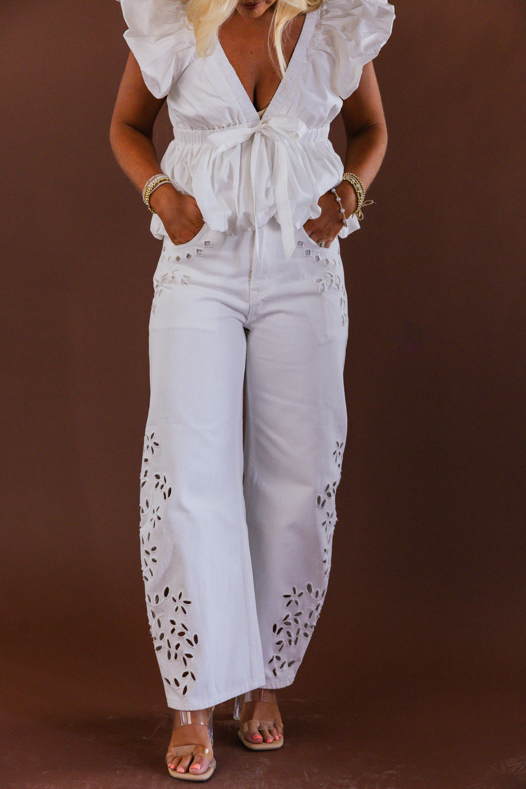 Main Character Ruffle Top