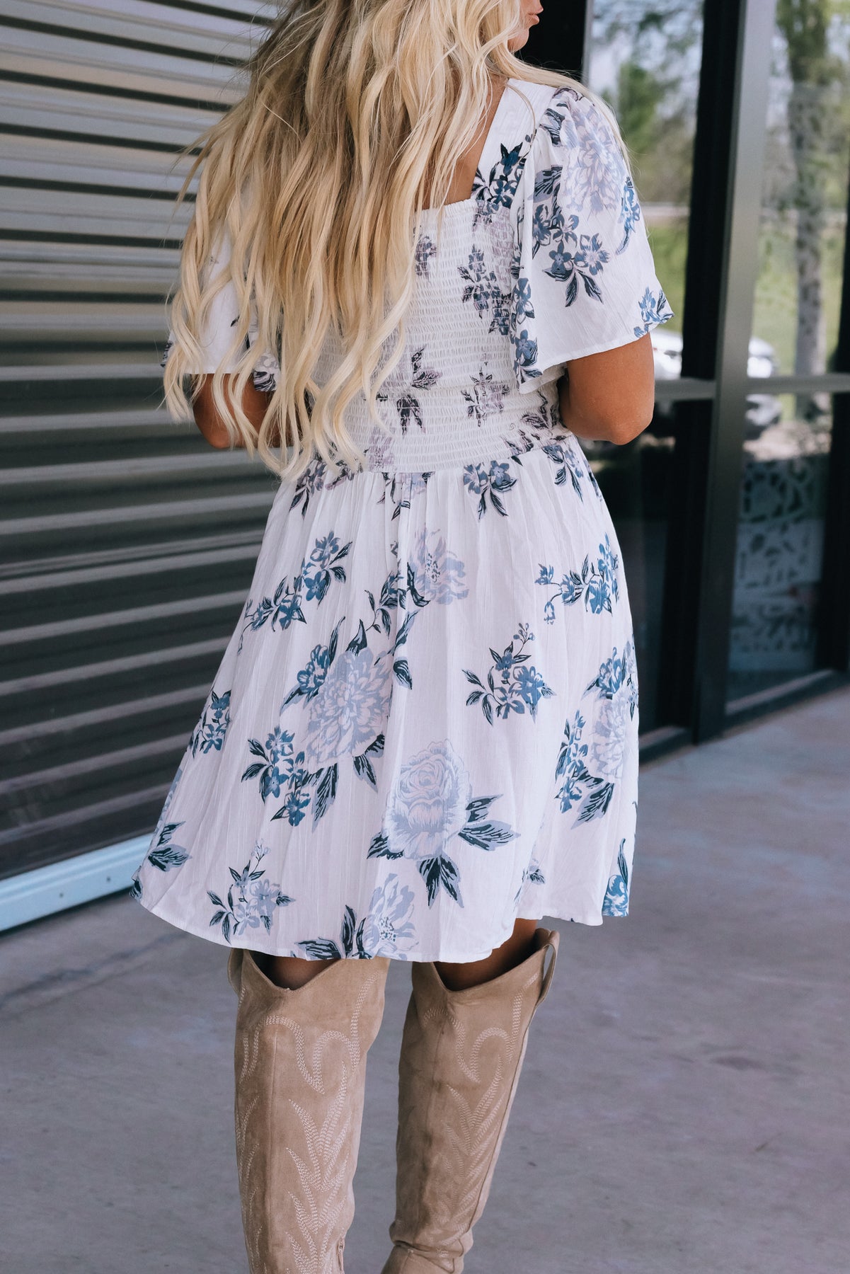 garden mini dress FINAL SALE