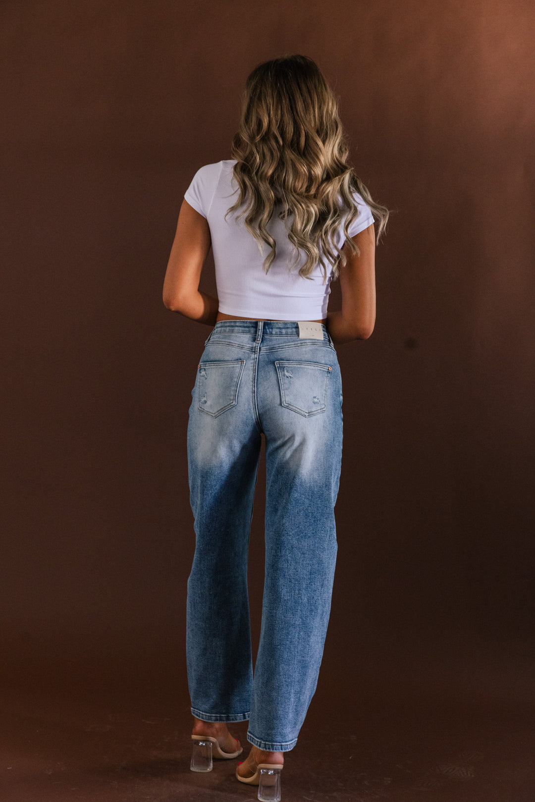 Crochet Renegade Barrel Jeans