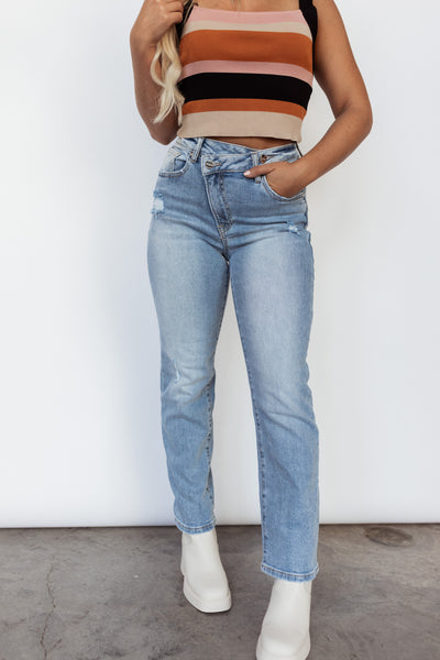 Talia Crossover Jeans FINAL SALE