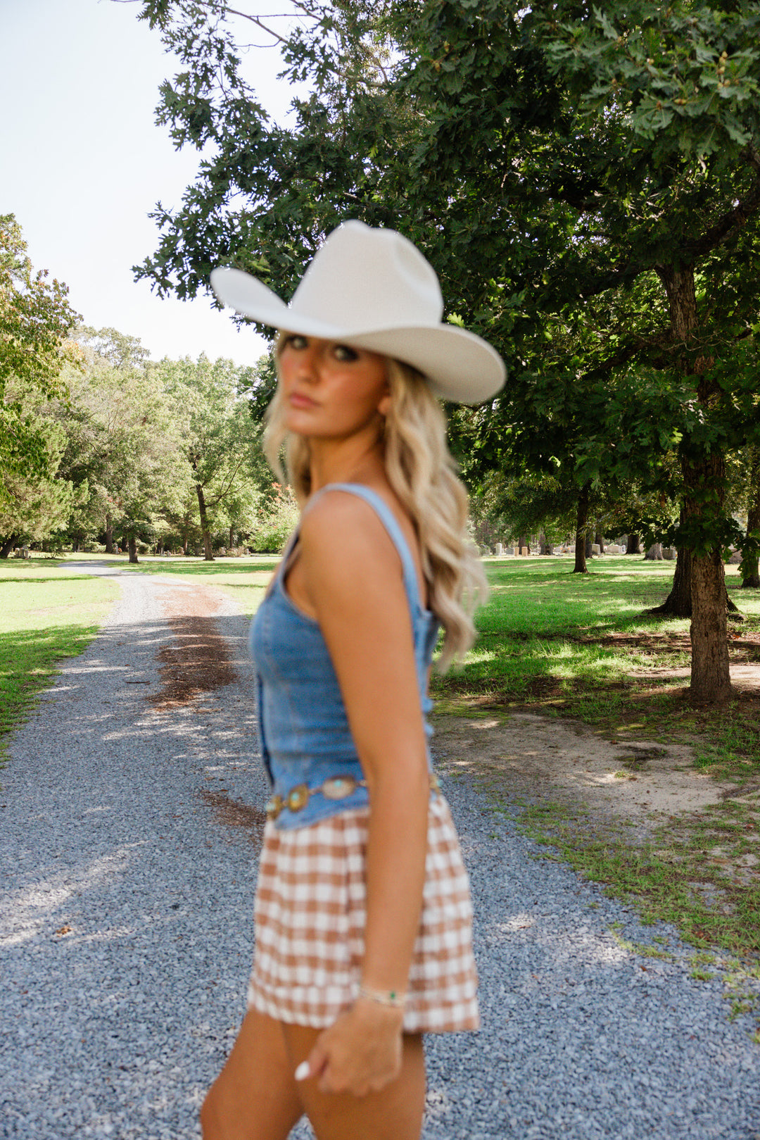 Small Town Charm Gingham Shorts