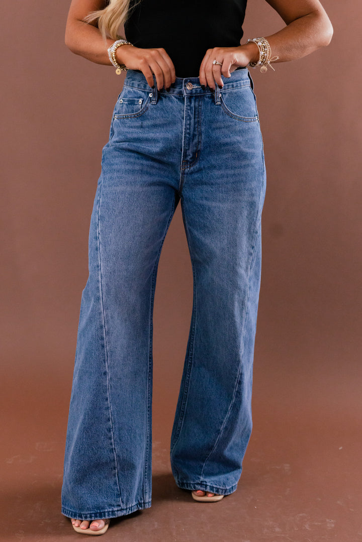 Blue Hour Seam Jeans (Dark Wash)
