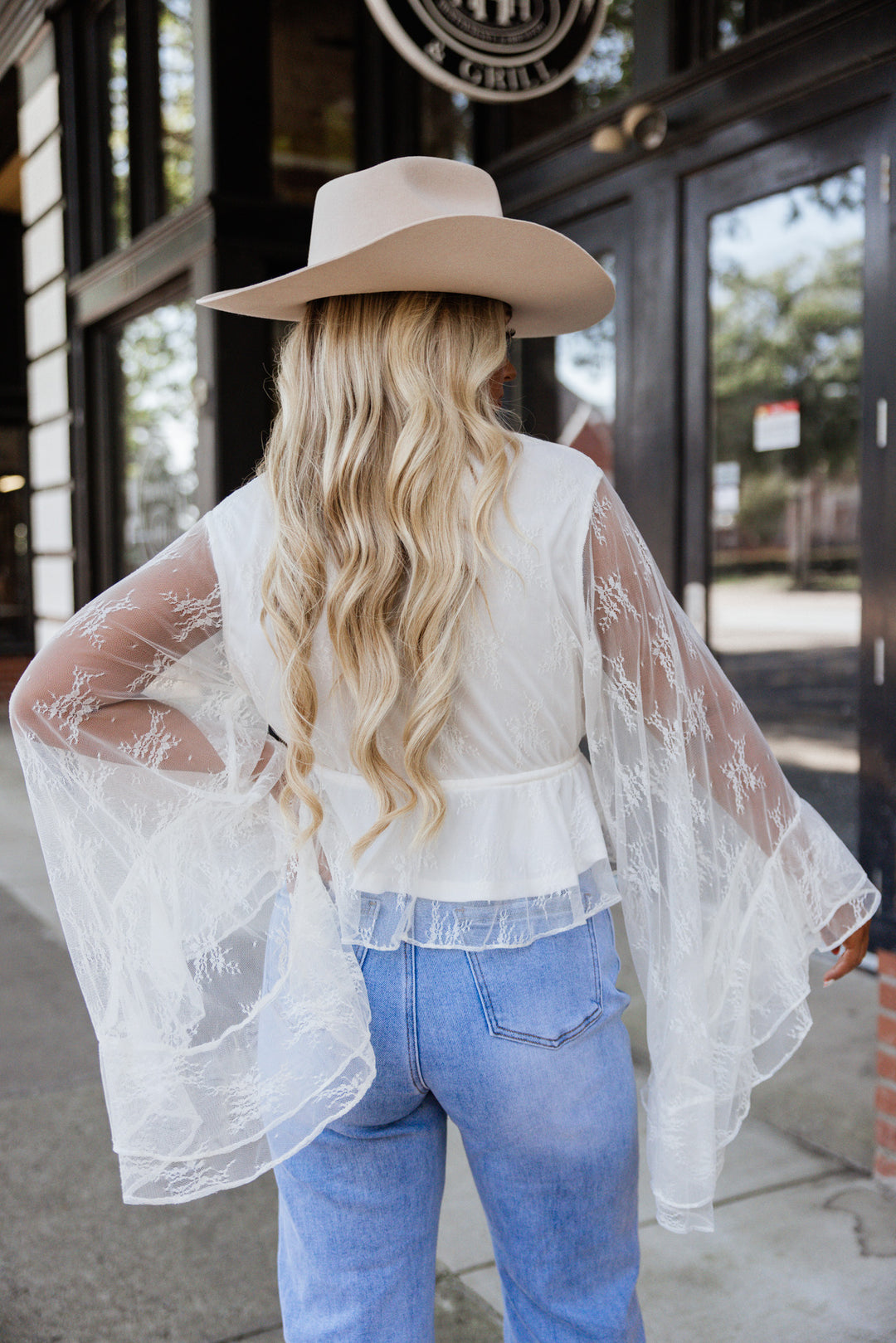 The Soft Spoken Lace Top