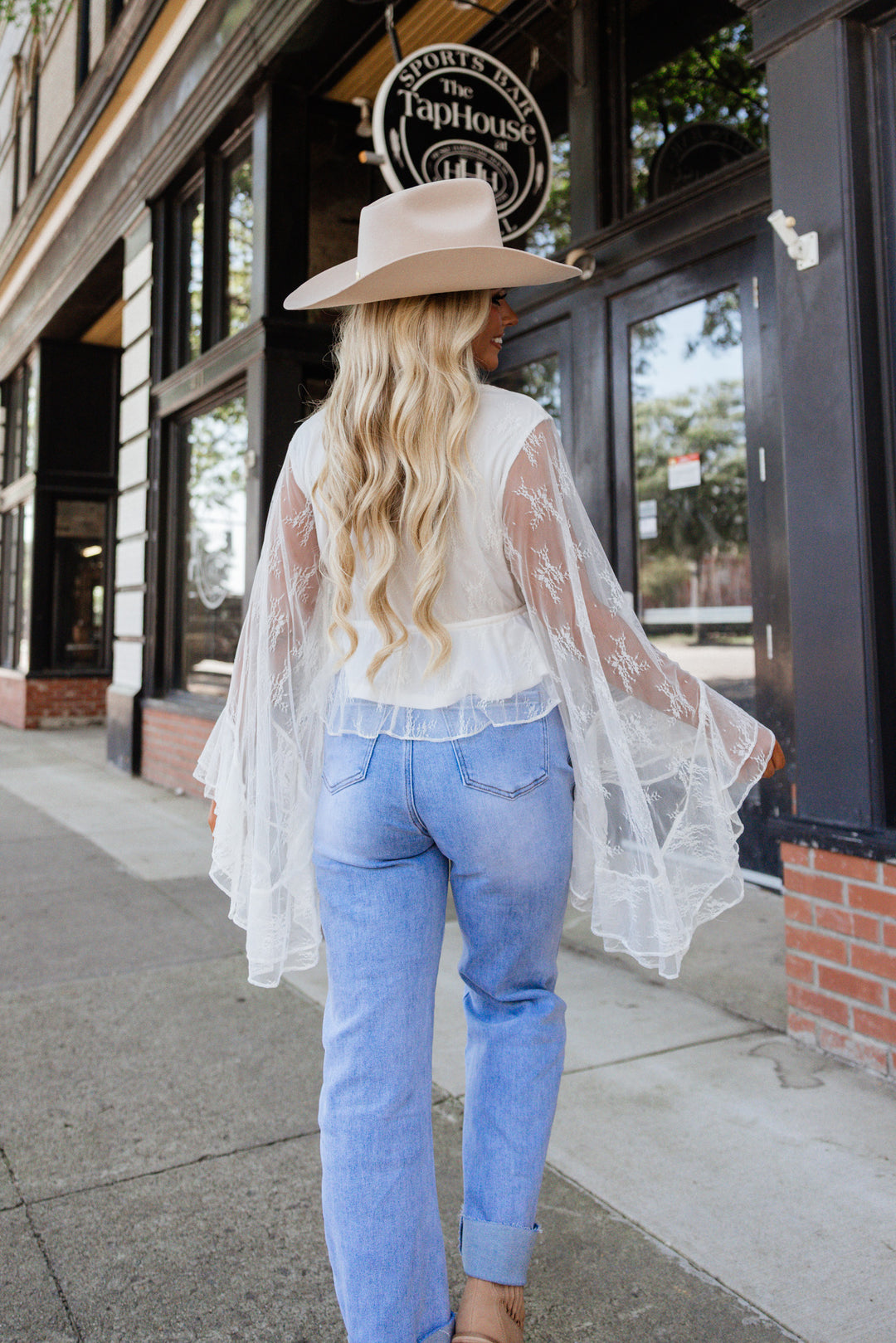 The Soft Spoken Lace Top