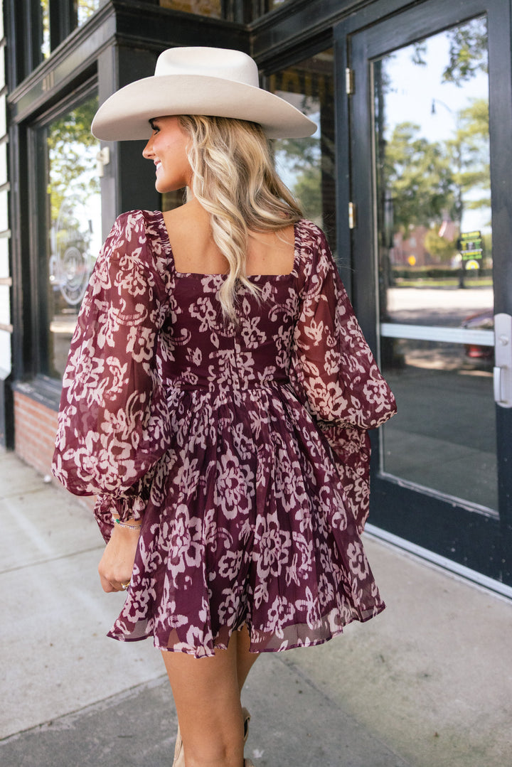Merlot After Midnight Romper