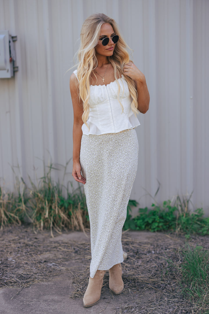 Zilker Eyelet Tank Top
