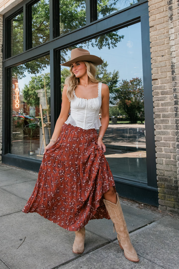 The Clementine Maxi Skirt