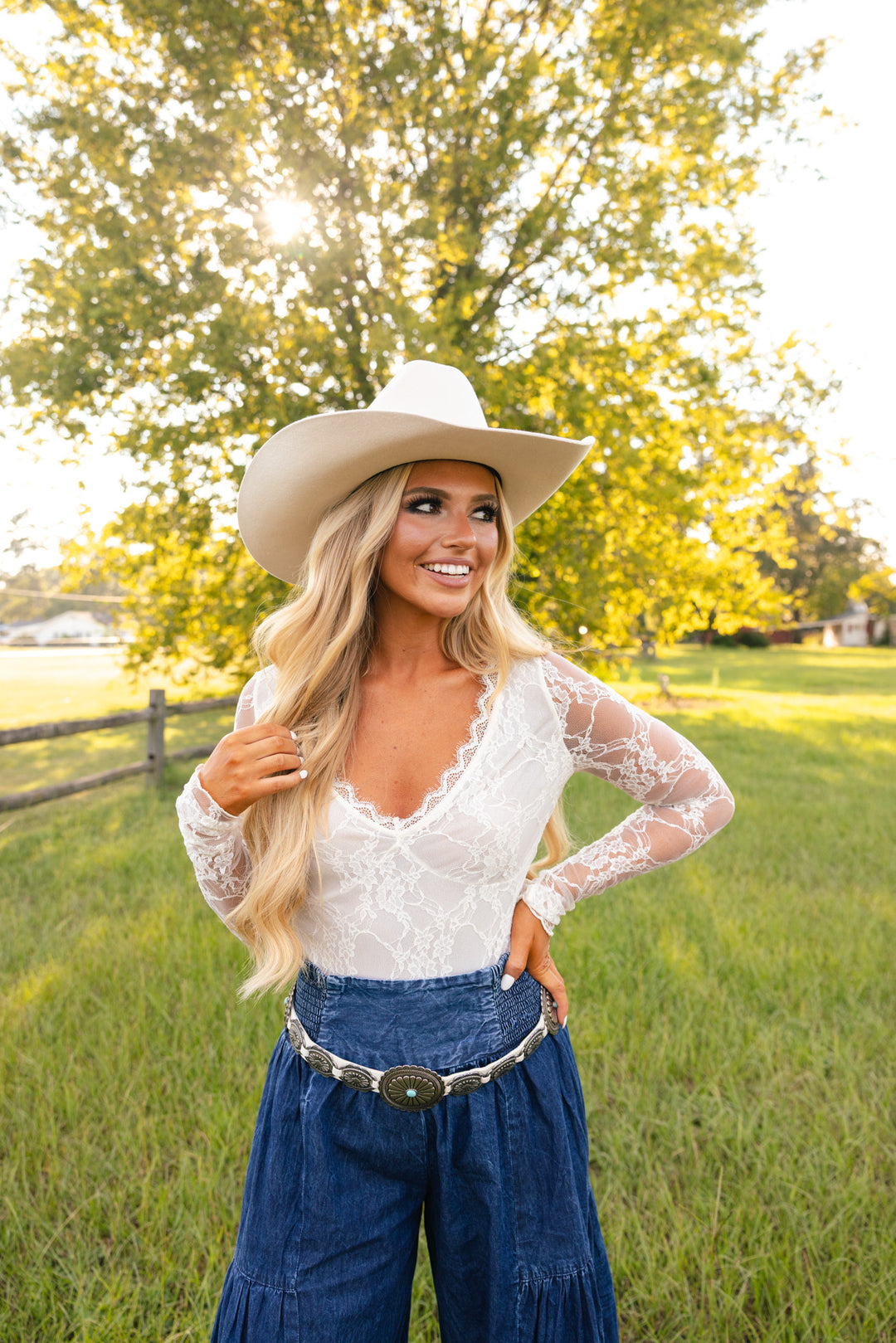 Where Love Grows Lace Bodysuit