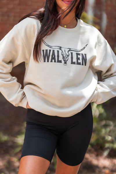Wallen Longhorn Graphic Sweater