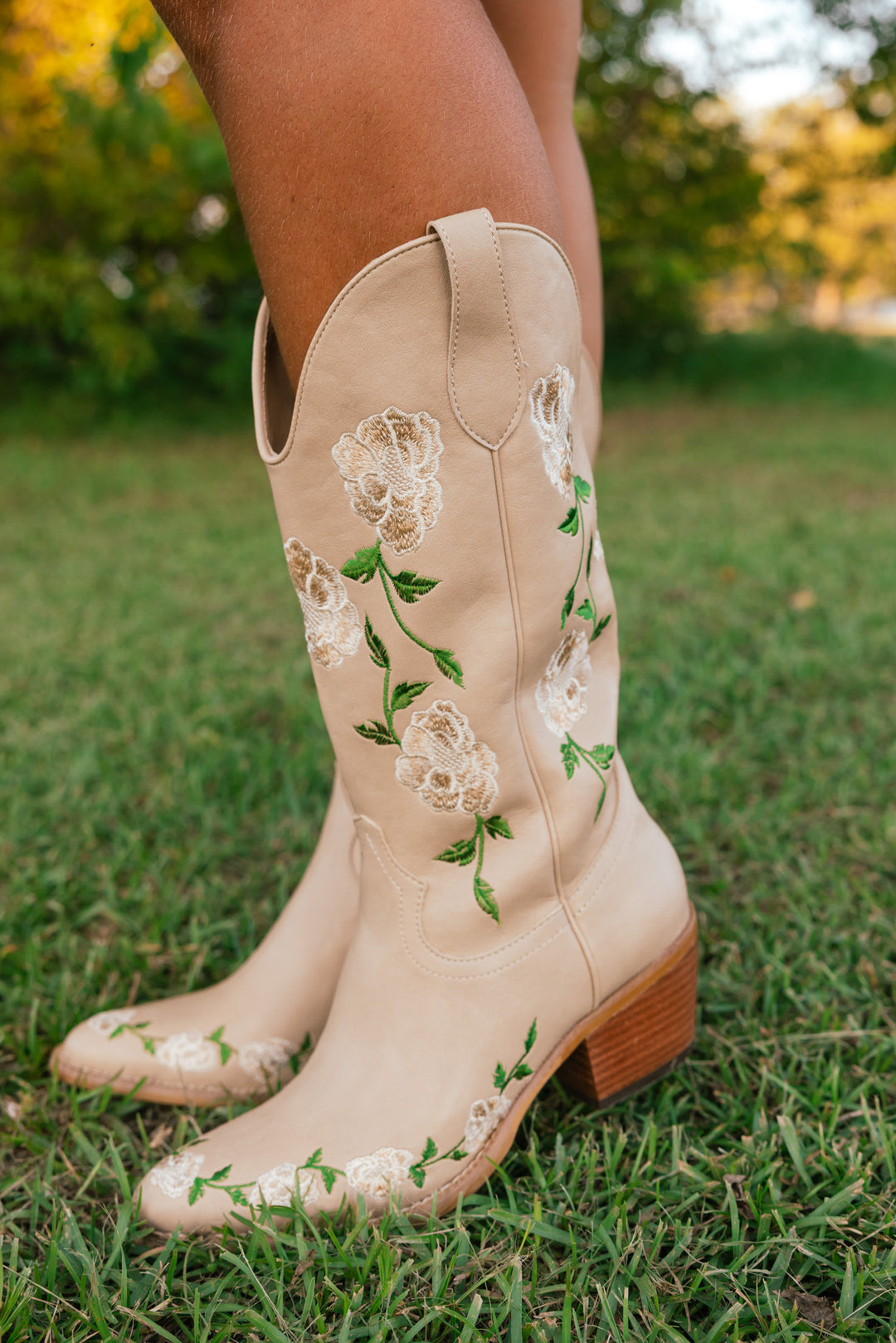 Floral Cowboy Boots