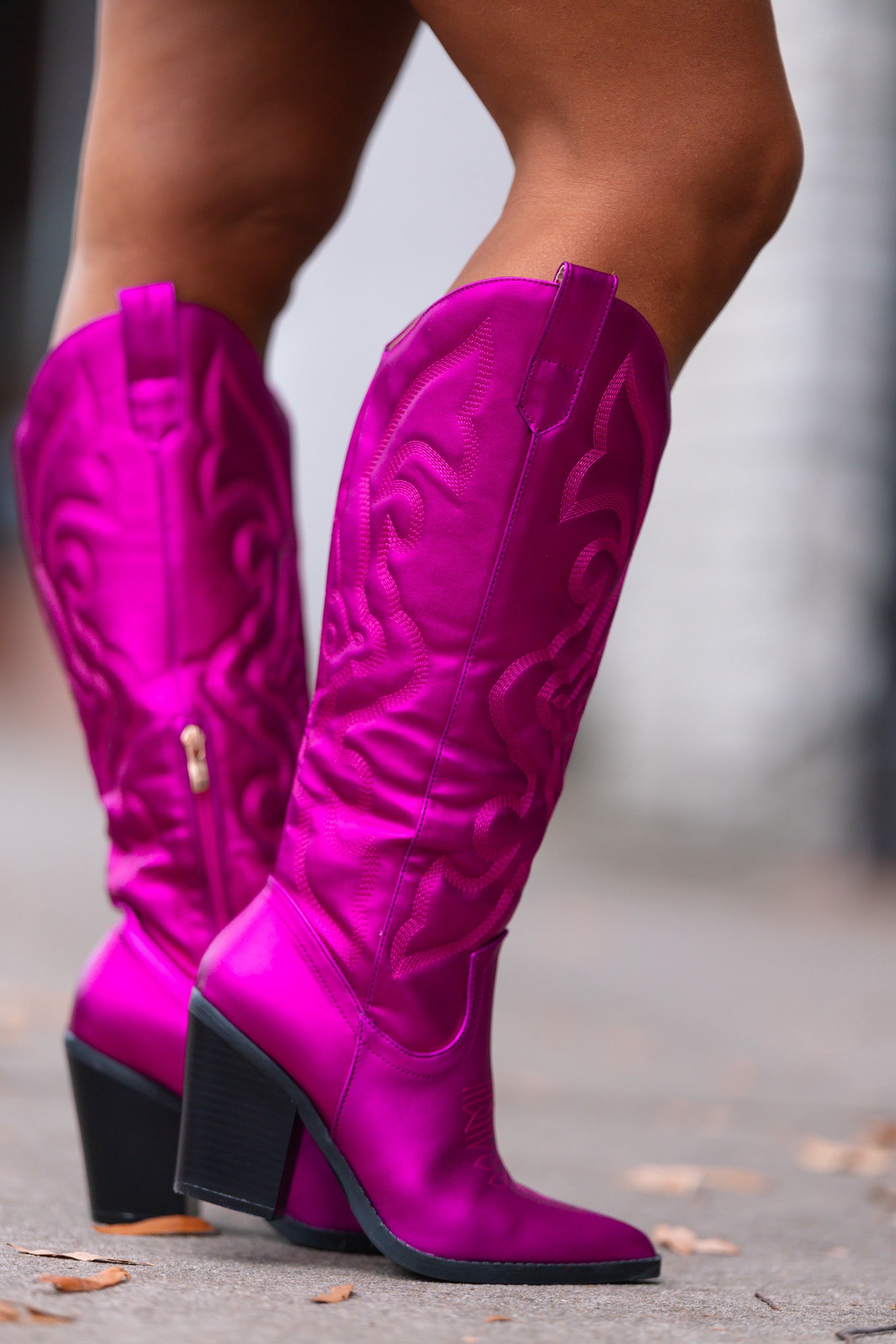 Arizona Cowboy Boot (Hot Pink)