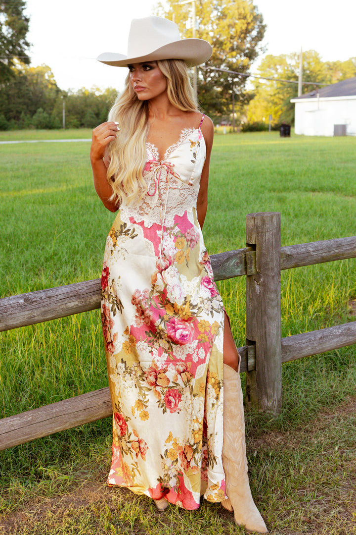 Where the Wildflowers Grow Maxi Dress