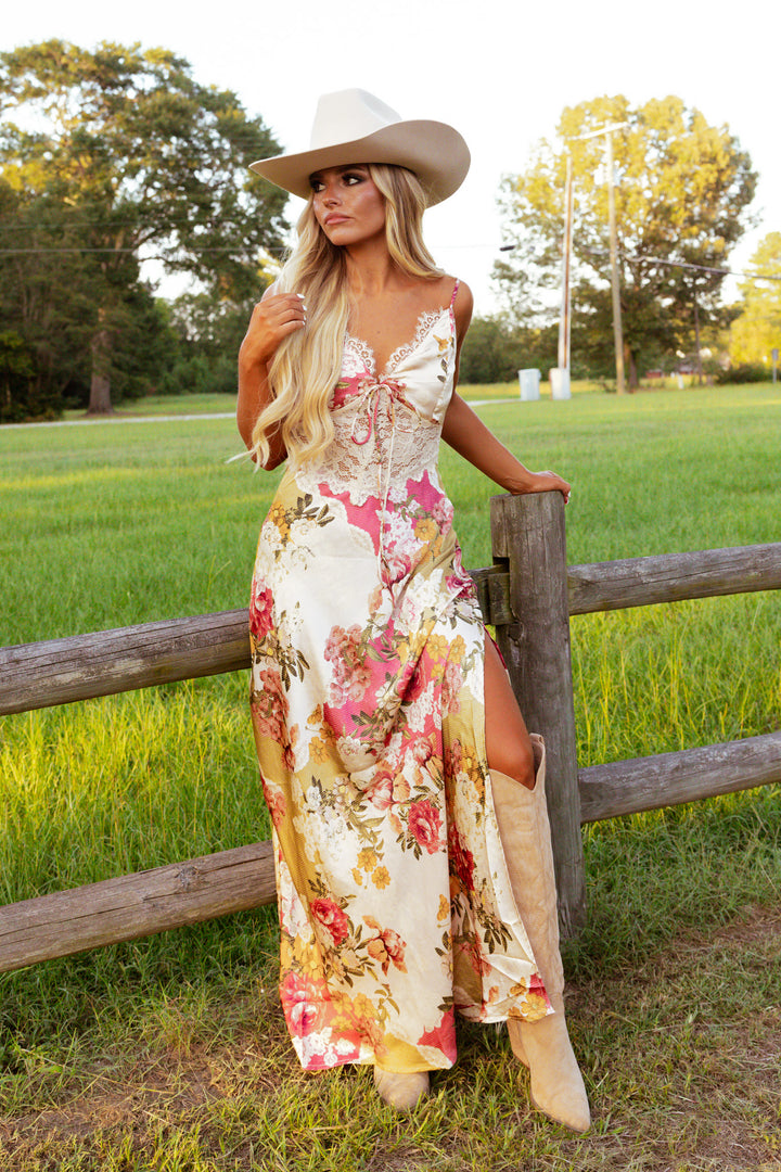Where the Wildflowers Grow Maxi Dress