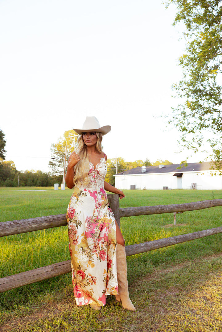 Where the Wildflowers Grow Maxi Dress