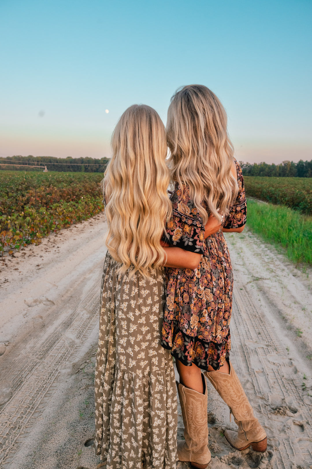Desert Afterglow Floral Mini Dress