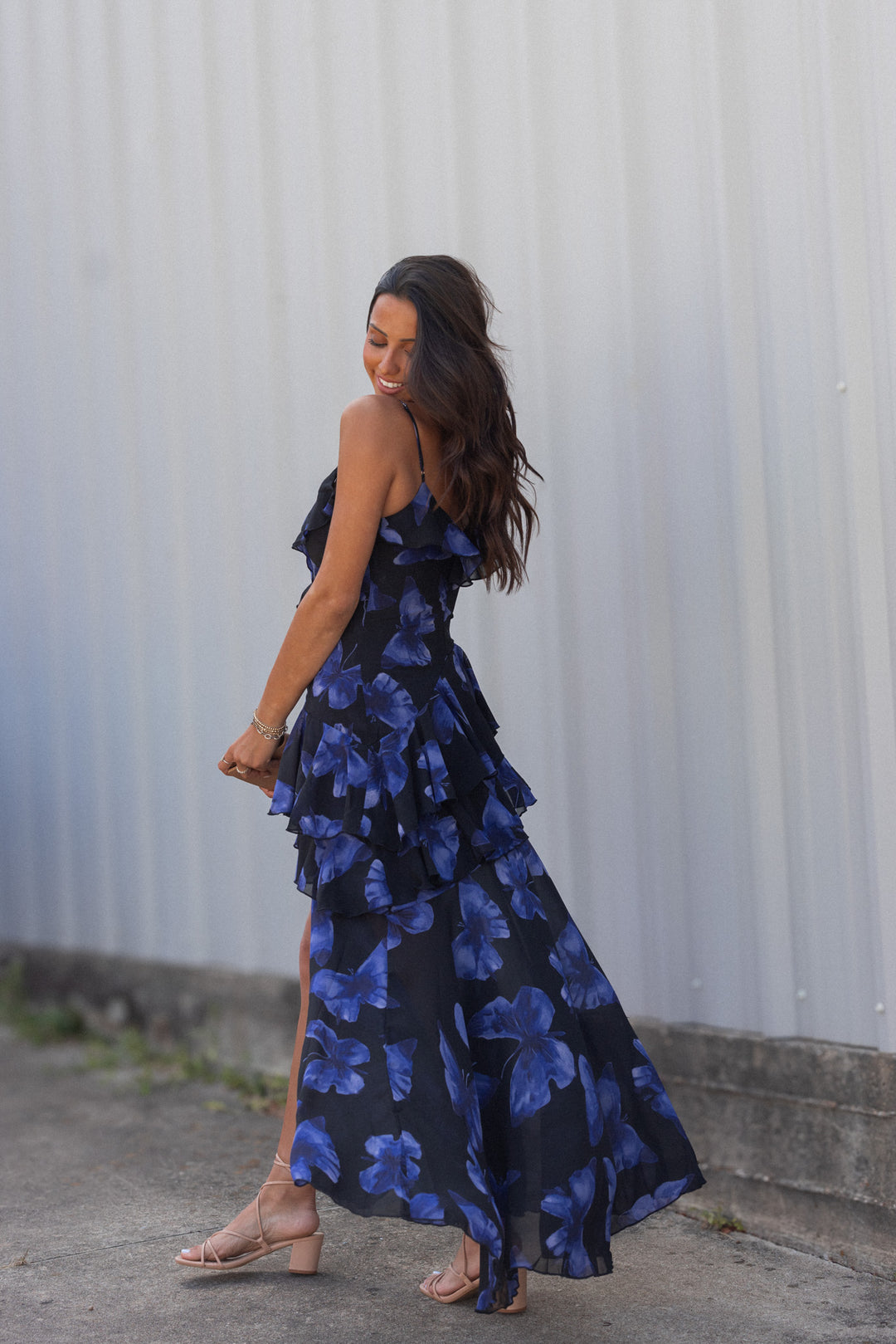 Butterfly Chiffon Maxi Dress FINAL SALE – Southern Alternative