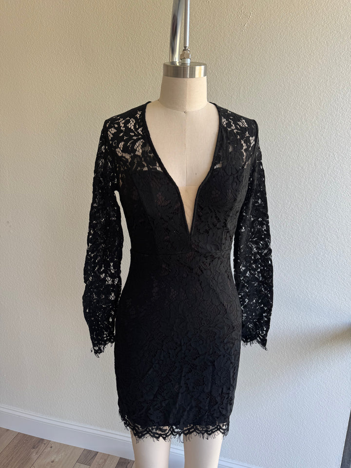 So Romantic Lace Mini Dress FINAL SALE
