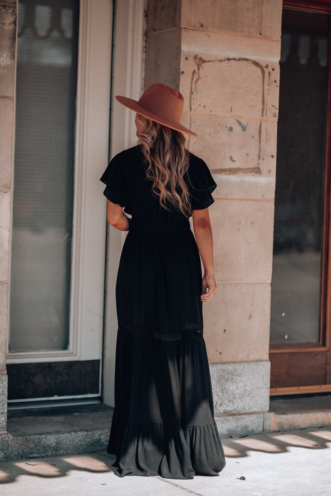 Skylar Embroidered Maxi Dress (Black) FINAL SALE Southern Alternative Skylar Embroidered Maxi Dress (Black) FINAL SALE Southern Alternative