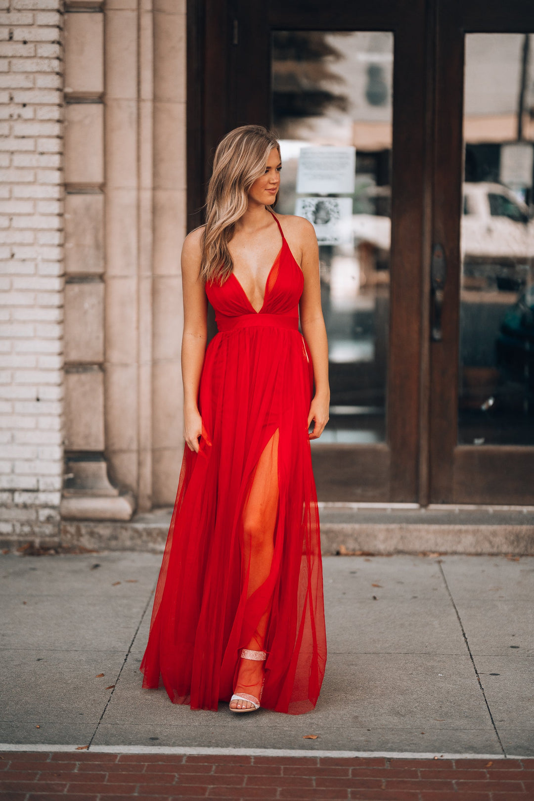 red spell dress Under My Spell Cutout Maxi Dress VICI